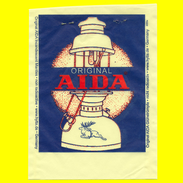 Aida Glühstrümpfe Verpackung Aida Glühstrümpfe