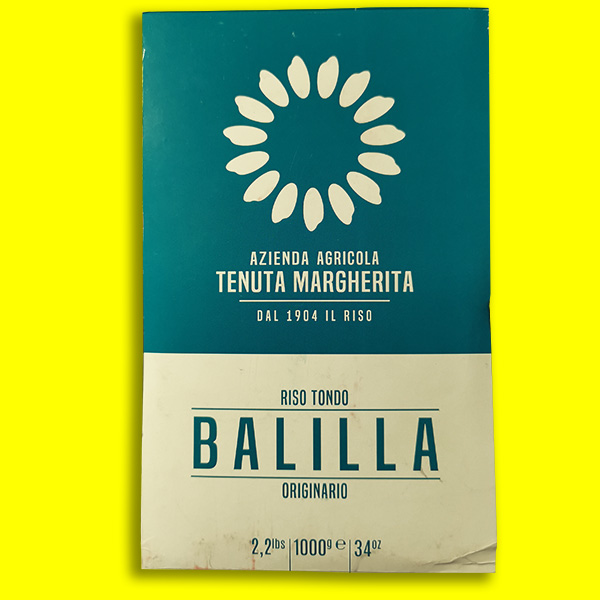 Riso Tondo Balilla Verpackung Riso Tondo Balilla