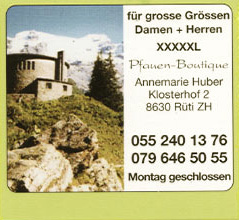 Falsches Bild (Haus für grosse Grössen?)