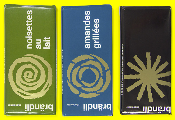 Schöne Schokoladeverpackung