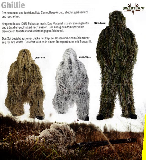 Ghillie Camouflage-Anzug
