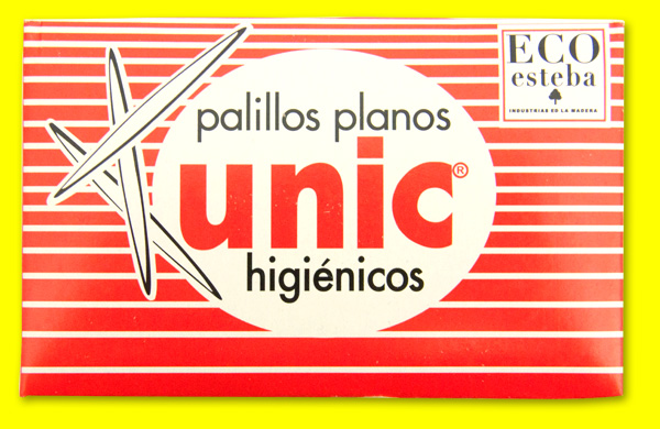 Altmodische Essstäbchen-Verpackung