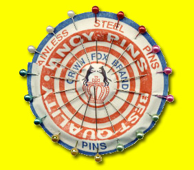 Schönes Stecknadelset