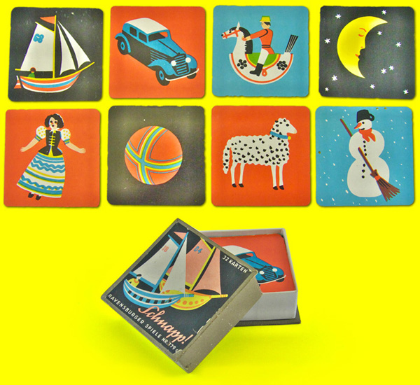 Alte schöne Schnapp-Karten