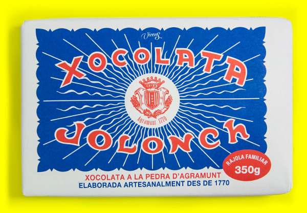 Schöne Schokoladeverpackung