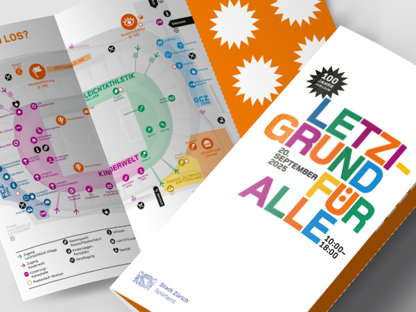 Infoflyer 100 Jahre 100 Jahre Stadion Letzigrund Infoflyer 100 Jahre 100 Jahre Stadion Letzigrund