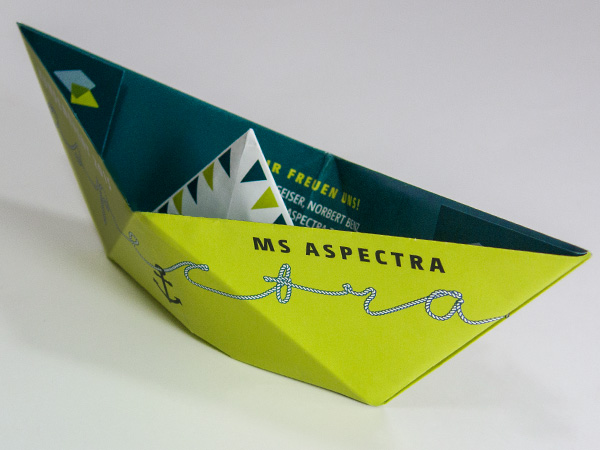 Einladung Schiffli, aspectra