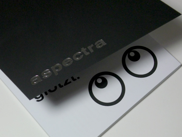 aspectra glotzt aspectra glotzt, Umschlag