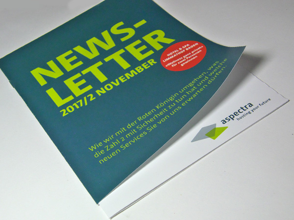 Newsletter, aspectra  Newsletter, aspectra