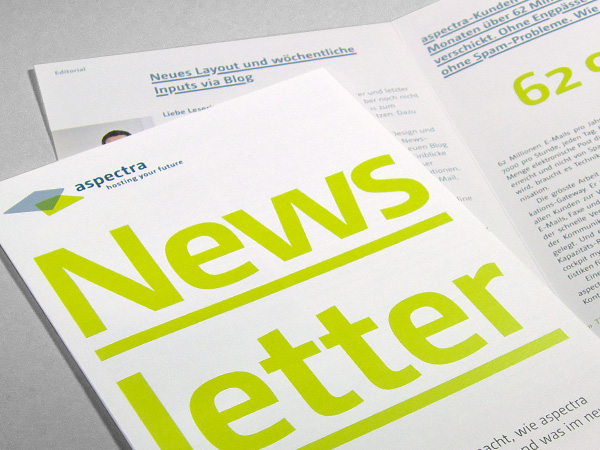 Newsletter, aspectra