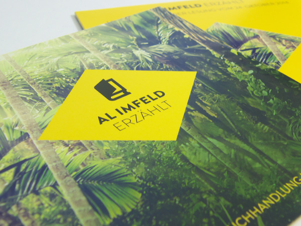 CD-Hülle Al Imfeld erzählt, Buchhandlung Hirslanden