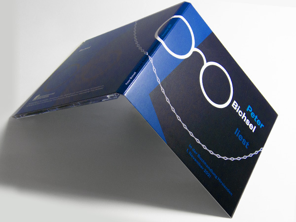 CD-Hülle Lesung Peter Bichsel, Buchhandlung Hirslanden CD-Hülle Lesung Peter Bichsel, Buchhandlung Hirslanden