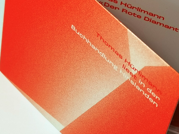Lesung Thomas Hürlimann Einblick CD-Cover