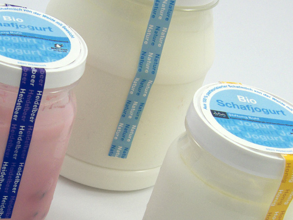 Jogurtverpackung, Stiftung Buehl