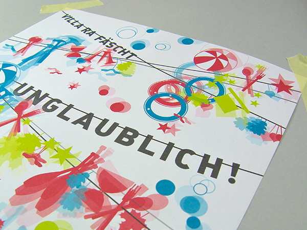 Plakat Herbstfest, Villa-RA